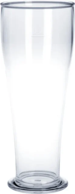 SET 53 St. Weizenbierglas 0,5l SAN Glasklar Kunststoff Spülmaschinen Fest, Lebensmittelecht