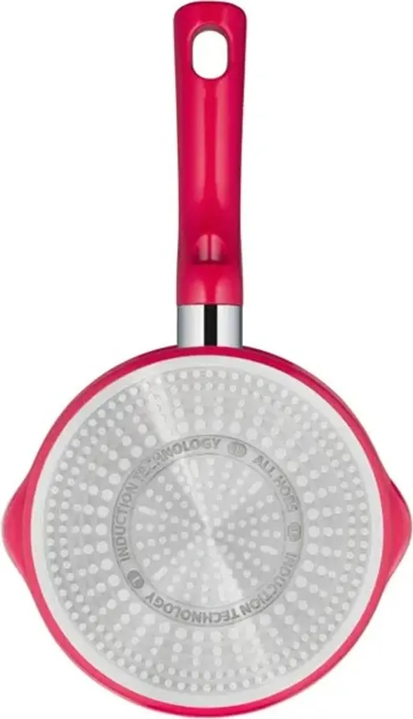 Tefal Chefclub By Stielkasserolle 16 Cm G80622, Rund, Rot, Aluminium, Titan, Rot, Keramik, Gas, Halogen, Induktion – Bild 8