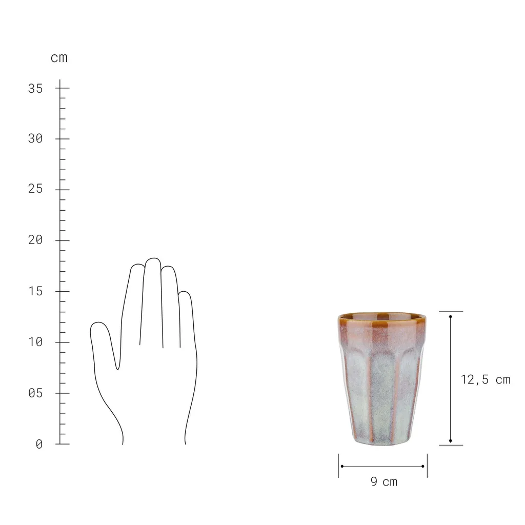 BUTLERS BERGAMO Latte Macchiato Tasse 330ml – Bild 3