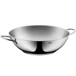 Silit Wok 32 Cm, Edelstahl Unbeschichtet, Induktion, Spülmaschinengeeignet
