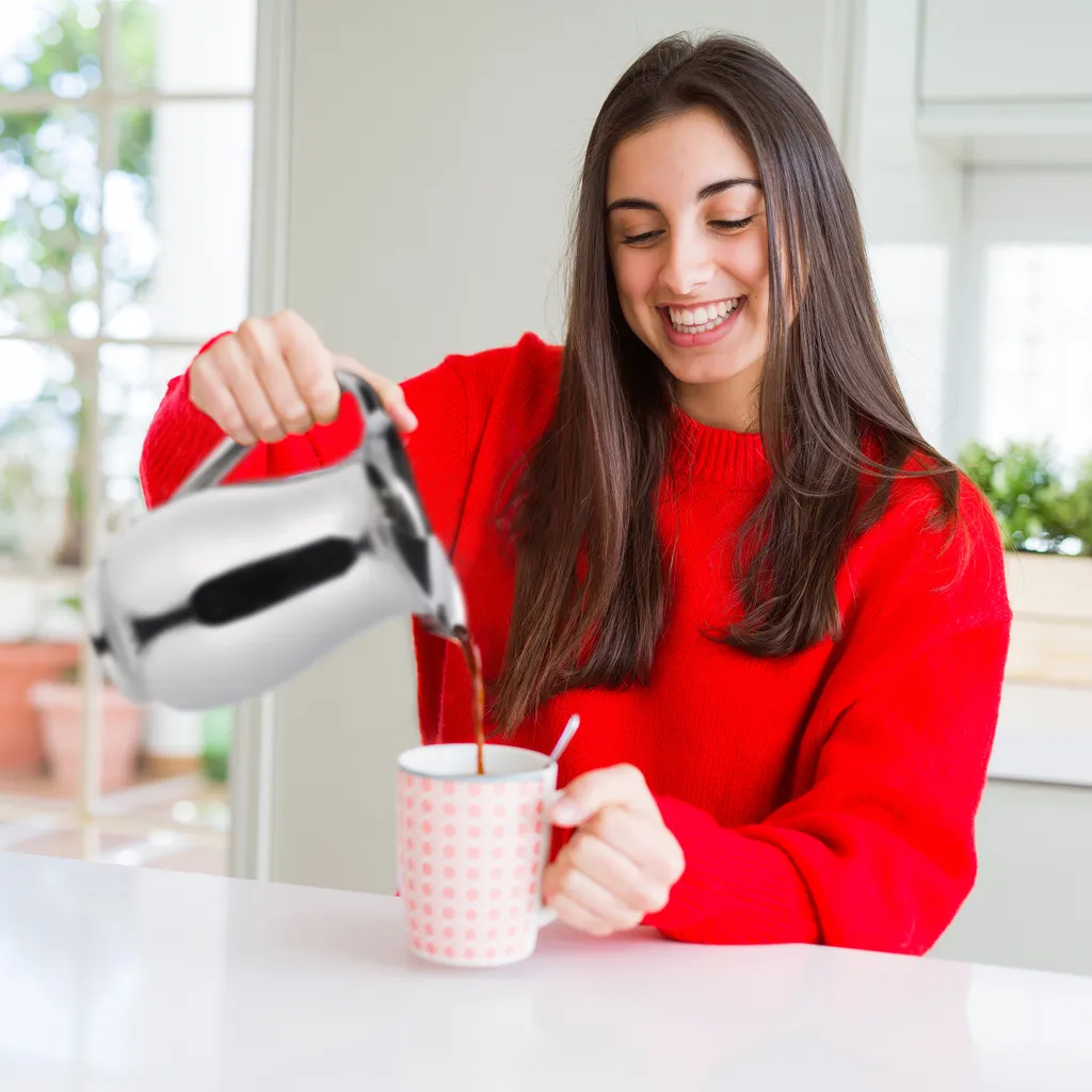 Relaxdays Kanne Edelstahl – Bild 3