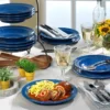 Friesland Ammerland Blue Tafel-Set 12 Tlg Speiseteller + Suppenteller