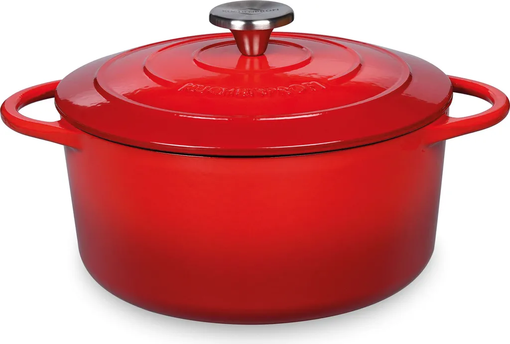 Küchenprofi Bratentopf Rund, 22 Cm Classic Red PROVENCE 401000422