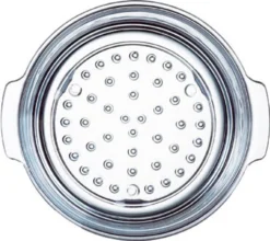 Dämpfeinsatz Glaseinsatz Sieb Mantowarka Dampfkocher Mantykocher Pyrex 20 Cm