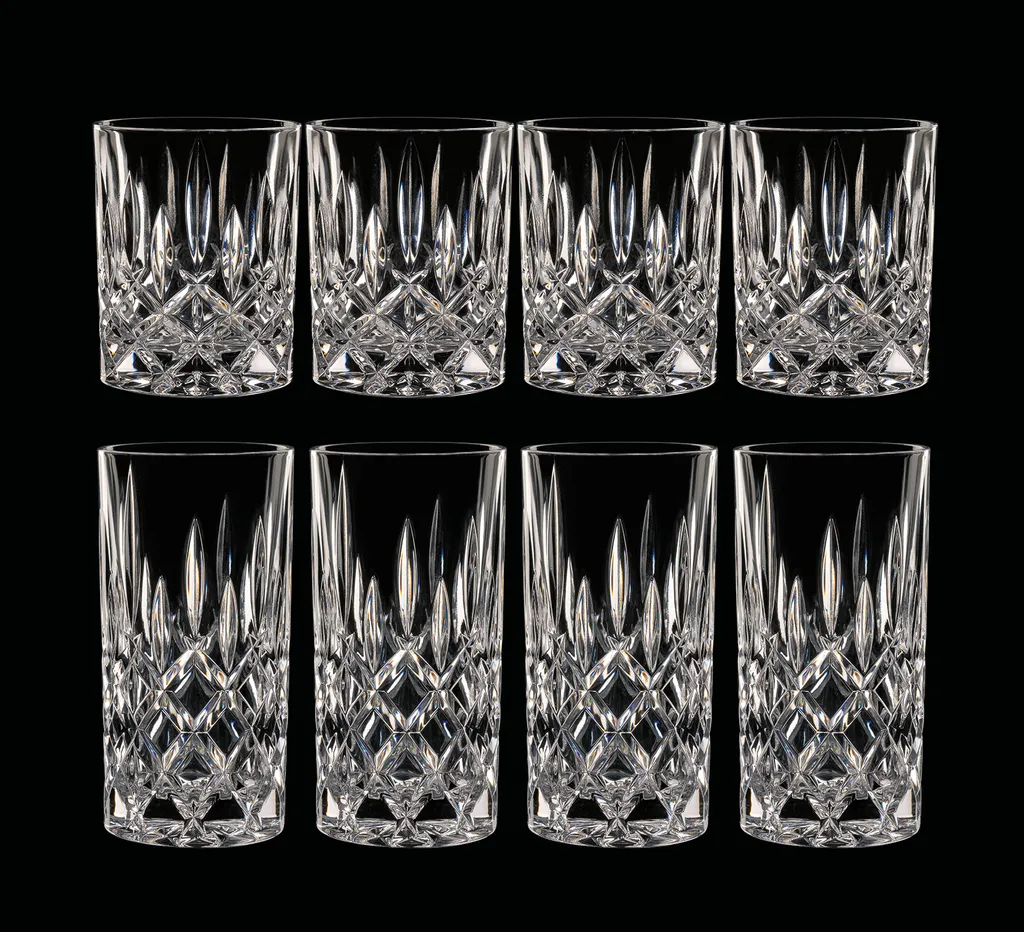 Nachtmann Nobelesse Gläser 4 Longdrinkgläser 4 Whiskygläser – Bild 6