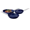 Ceraflon Prestige Diamant Pfannen-Set, Blau, 3-teilig