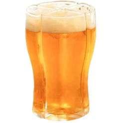 Biergläser, Langlebige Bierkrüge Tropfenbeständige Klassische Wasserbecher, Superschooner Tassen Bier Acryl Bierkrug Bierbecher Set 4 In 1 Cups Für Die Parteien Ktv