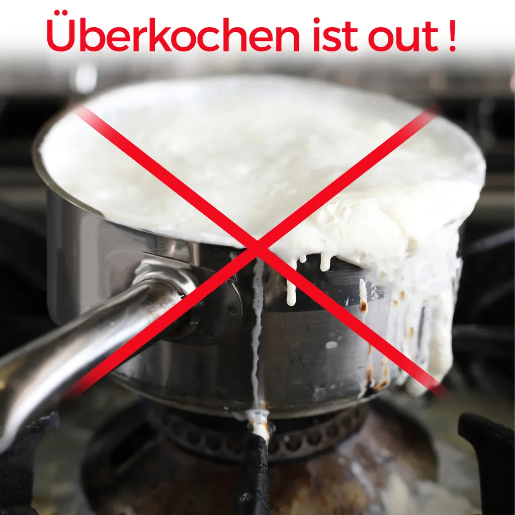 2x Oramics Überkochschutz Aus Silikon Für Töpfe Zwischen Ø 15-25 Cm – Topfdeckel Spritzschutz Überlaufschutz Verhindert überkochen Und Spritzen Von Flüssigkeiten Und Schütz Ihren Herd – Bild 4