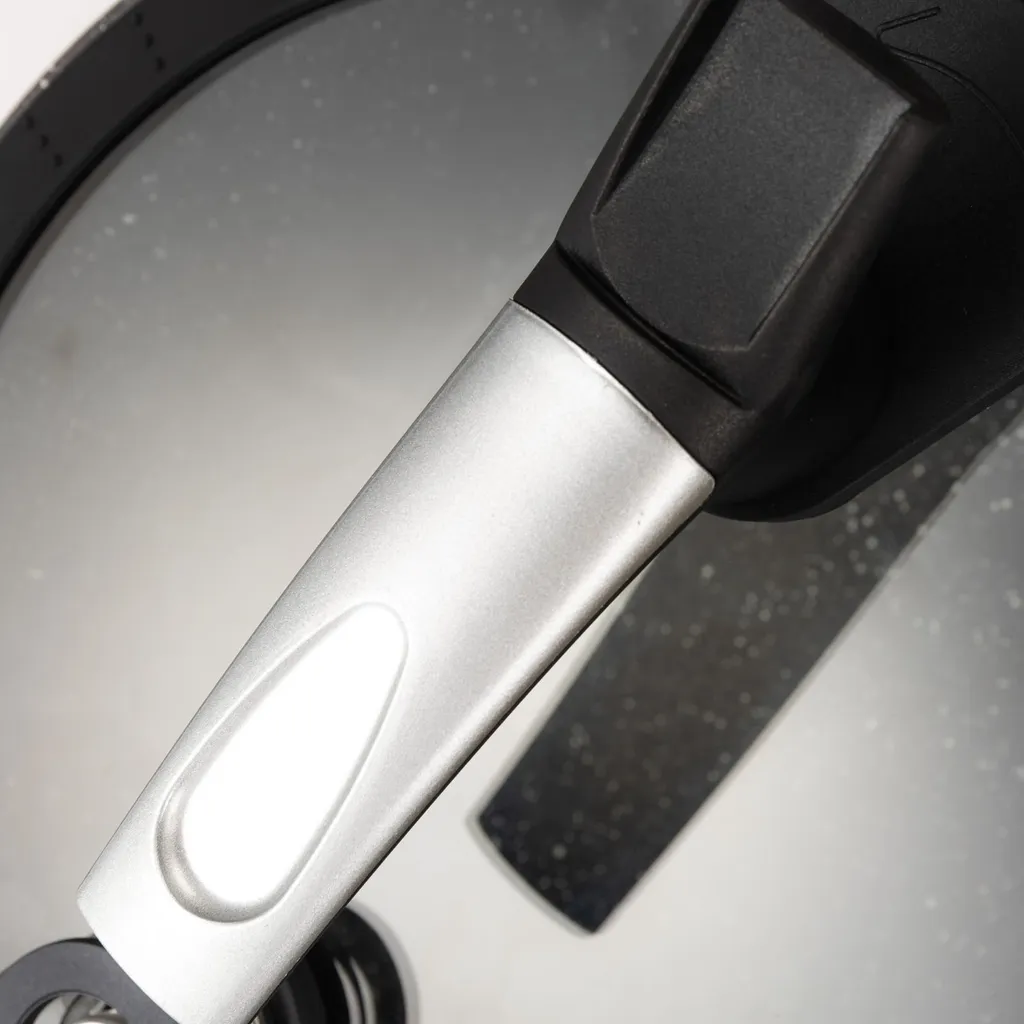 AMERCOOK Fresh Cooker Kochtopf Niederdrucktopf 24 Cm - Universal-Topf Für Alle Herdarten Kochtopf - Induktionsgeeigneter Kochtopf Energiespartopf - Kochtopf Vitaminschonend Schnellkochtopf Mit Ventil – Bild 9