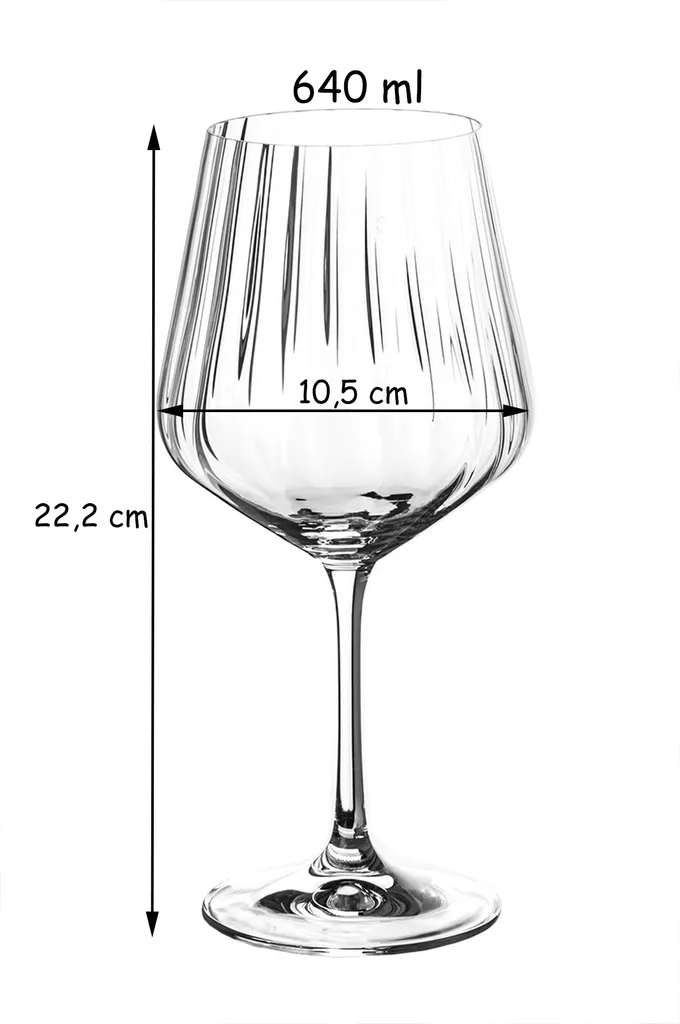 Nachtmann Cocktailglas Gin&Tonic 640ml, Klar (4er Pack) – Bild 7