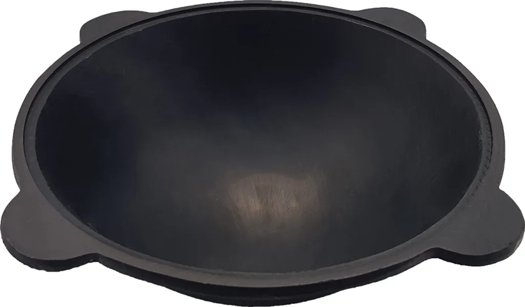 Kazan Gusseisen 16 Liter Mit Aludeckel Usbekischer Kasan Glatter Boden – Bild 2