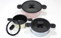 Mulex 6tlg. Topfset 'HAPPINESS'