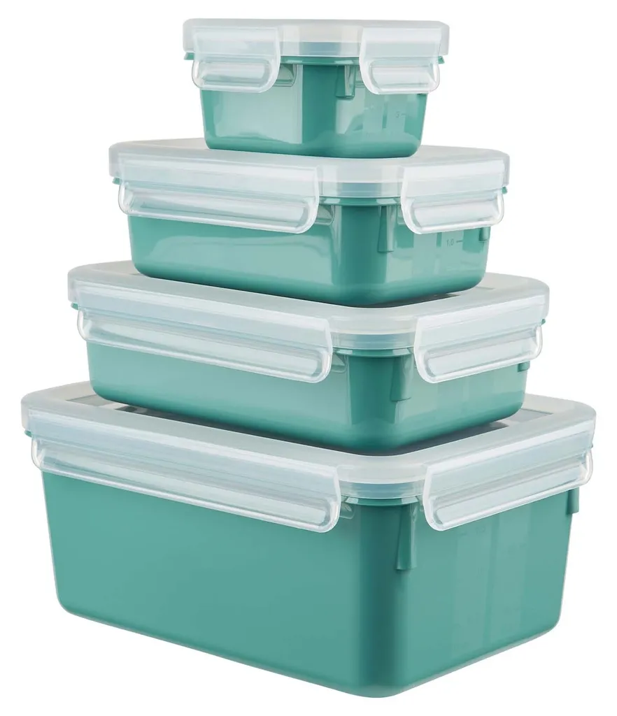 Emsa CLIP & CLOSE Colour Edition Grün 4er Set (0,2 / 0,55 / 0,8 / 2,2) – Bild 10