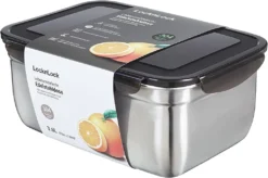 Lock & Lock LocknLock Stainless Steel Container 3,60L 265 X 185 X 110 Mm STS827M