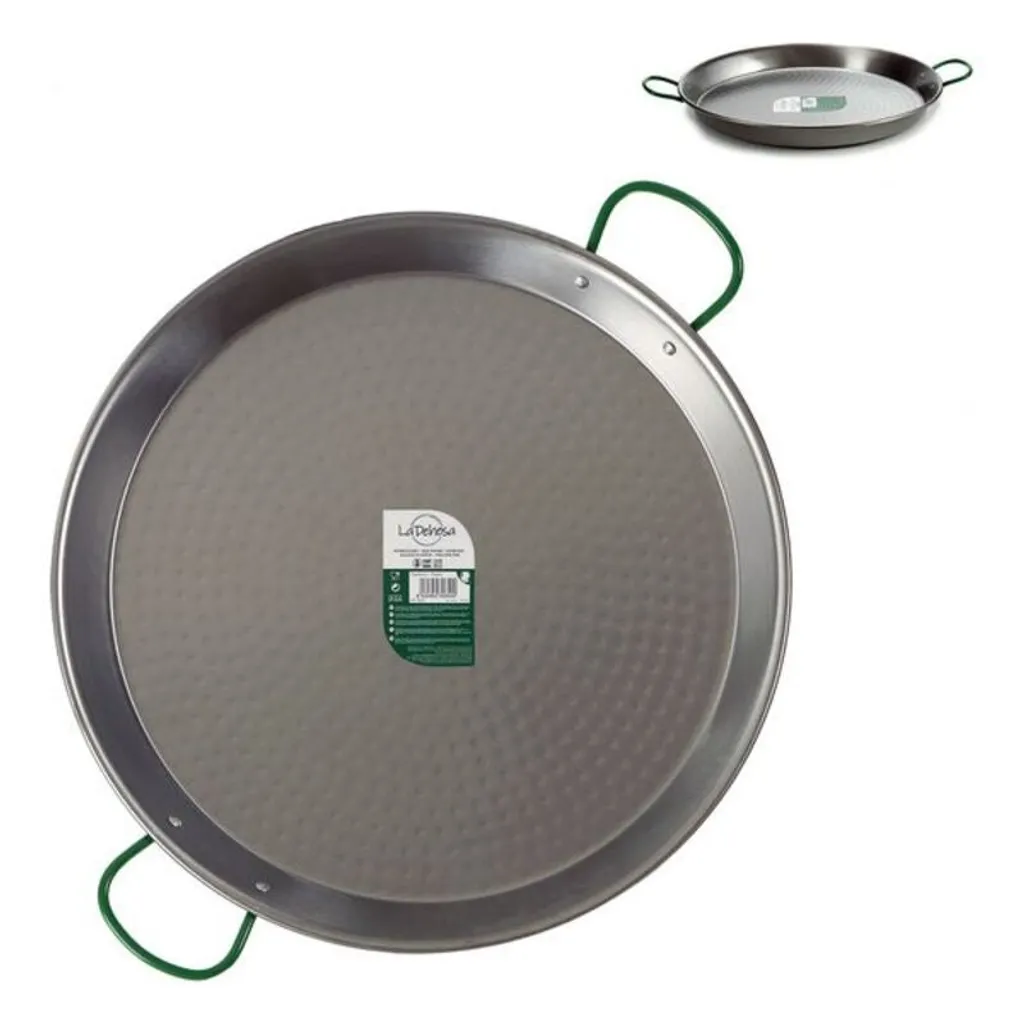 La Dehesa Paellapfanne 70 Cm StahlBienenwachs Silber – Bild 4