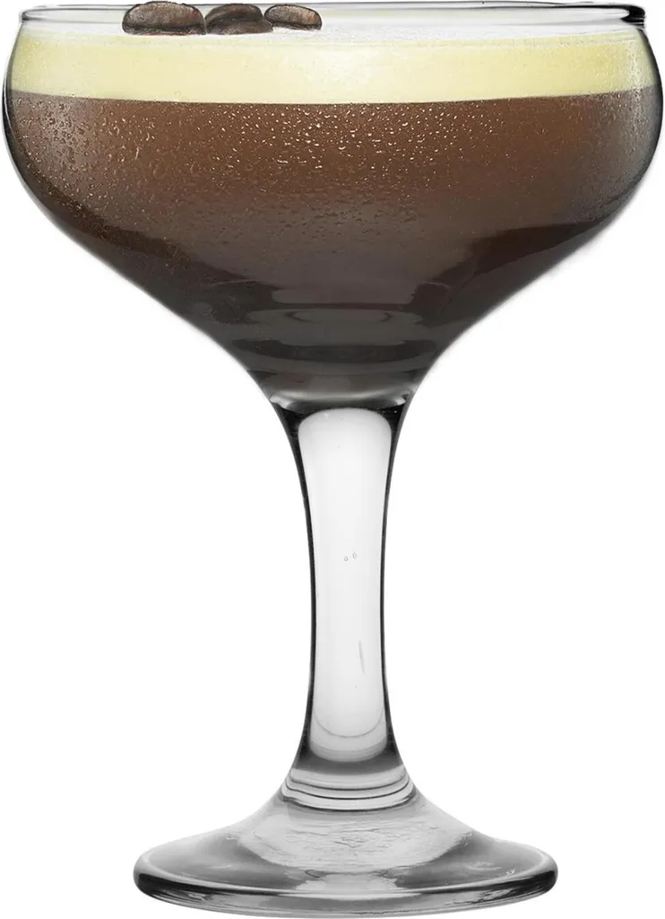 Rink Getränk 5 Tier Champagne Turm Set - 35 Gläser - 200 Ml Weinlese-Champagne Coupe Saucers – Bild 4