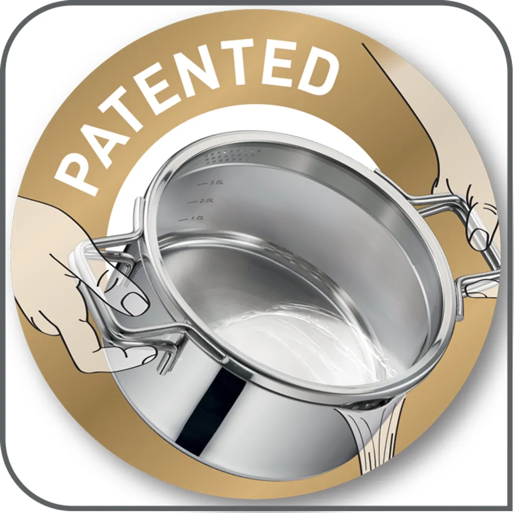 TEFAL NORDICA 6-Teiliges Set Mit Stielkasserolle 16cm + Deckel Und Kochtöpfen 20/24cm + Deckel , H852S325 – Bild 3