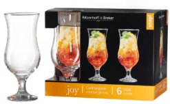 Ritzenhoff & Breker Cocktailglas "JOY" Glatt 0,39 L Spülmaschinenfest 6 Stück