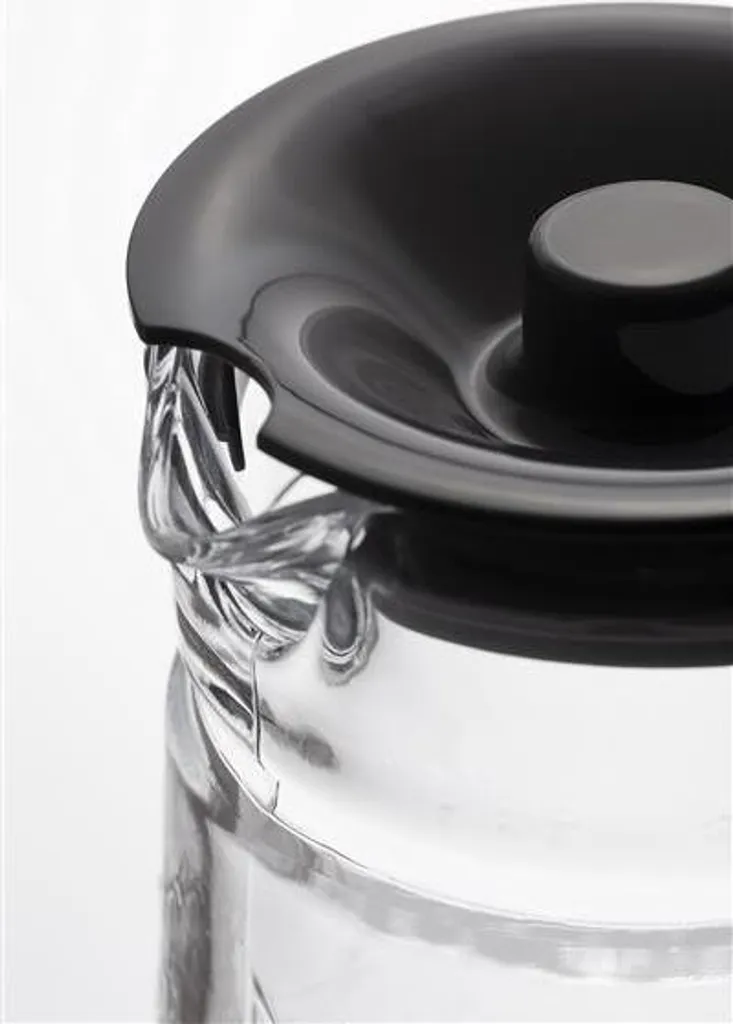 Pasabahce Glaskaraffe Krug Mit Deckel Saftkrug Wasserkrug 2L Kanne Wasser Saft City Pop – Bild 8