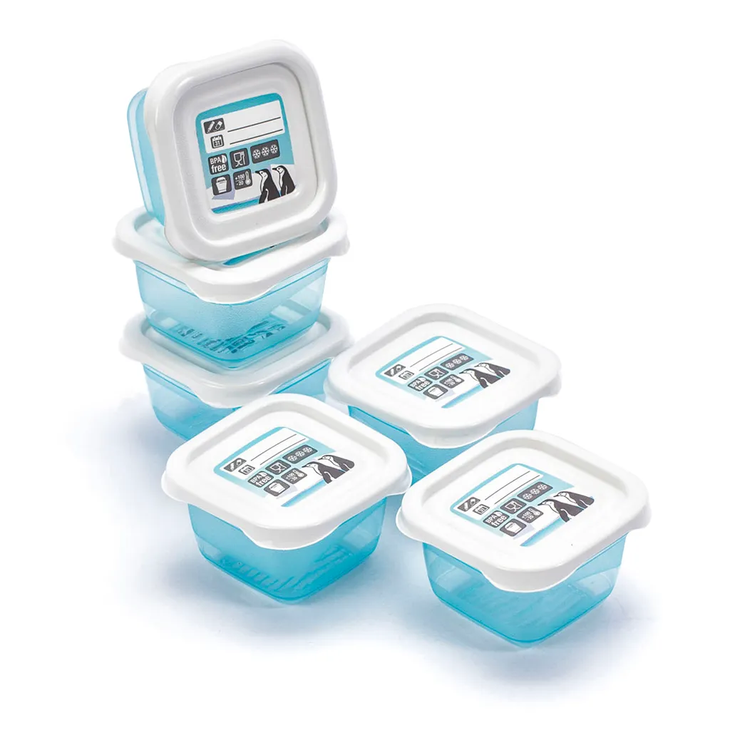 Keeeper Gefrierdose "mia Polar" 90 Ml Eckig 6er Set – Bild 3