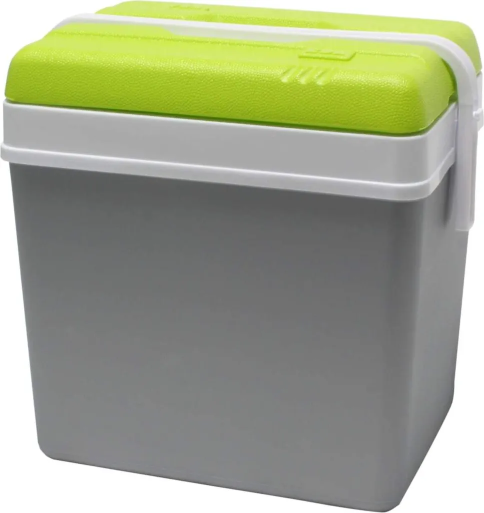 EDA Kühlbox 24 Liter Grau / Grün 1092-20 – Bild 3