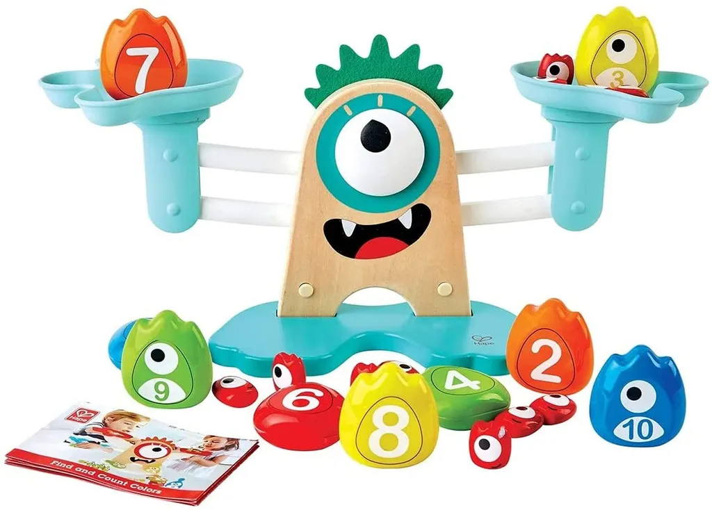 HAPE Baby Monster-Waage Aufbewahrungsdosen Geschirr Plahap1222 – Bild 6
