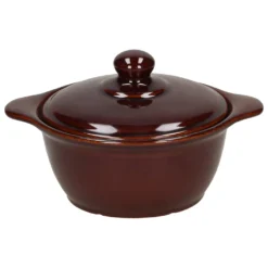 BUNZLAUER KERAMIK Schmalztopf Mit Deckel Steinzeug Schmalzdose Vorratsdose 0,6 L