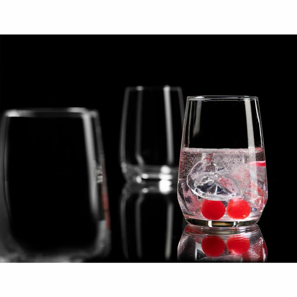 Ritzenhoff & Breker Wasserglas Flamenco 6er Set, Trinkbecher, Glas, Klar, 450 Ml, 814514 – Bild 4