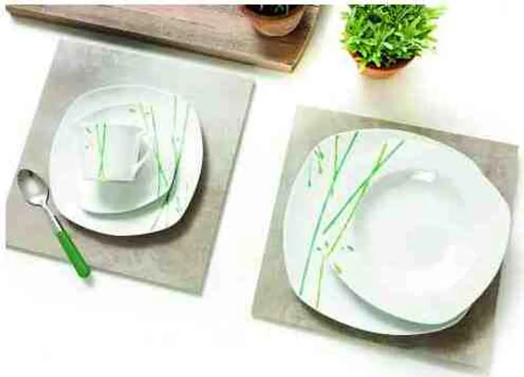 Ritzenhoff & Breker Kaffeeservice Geschirr Matti Porzellan Weiß 18-teilig – Bild 3