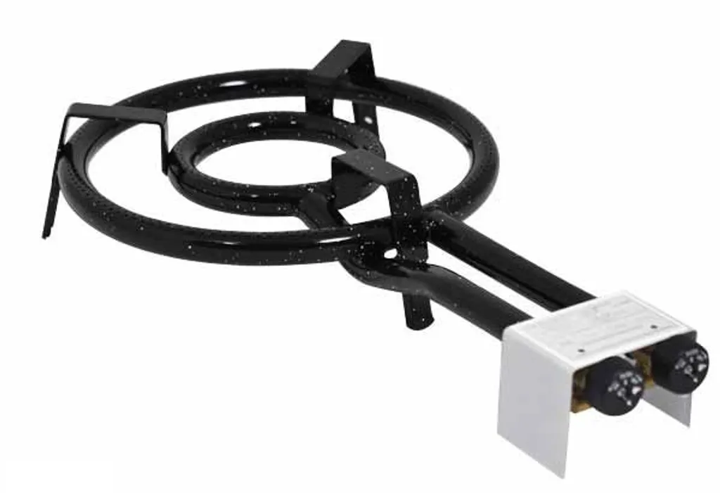 VAELLO Paella Gasbrenner 50cm, Zweiflammig, Welcher Gasanschluß ?:Deutsch (DE / AT) – Bild 2