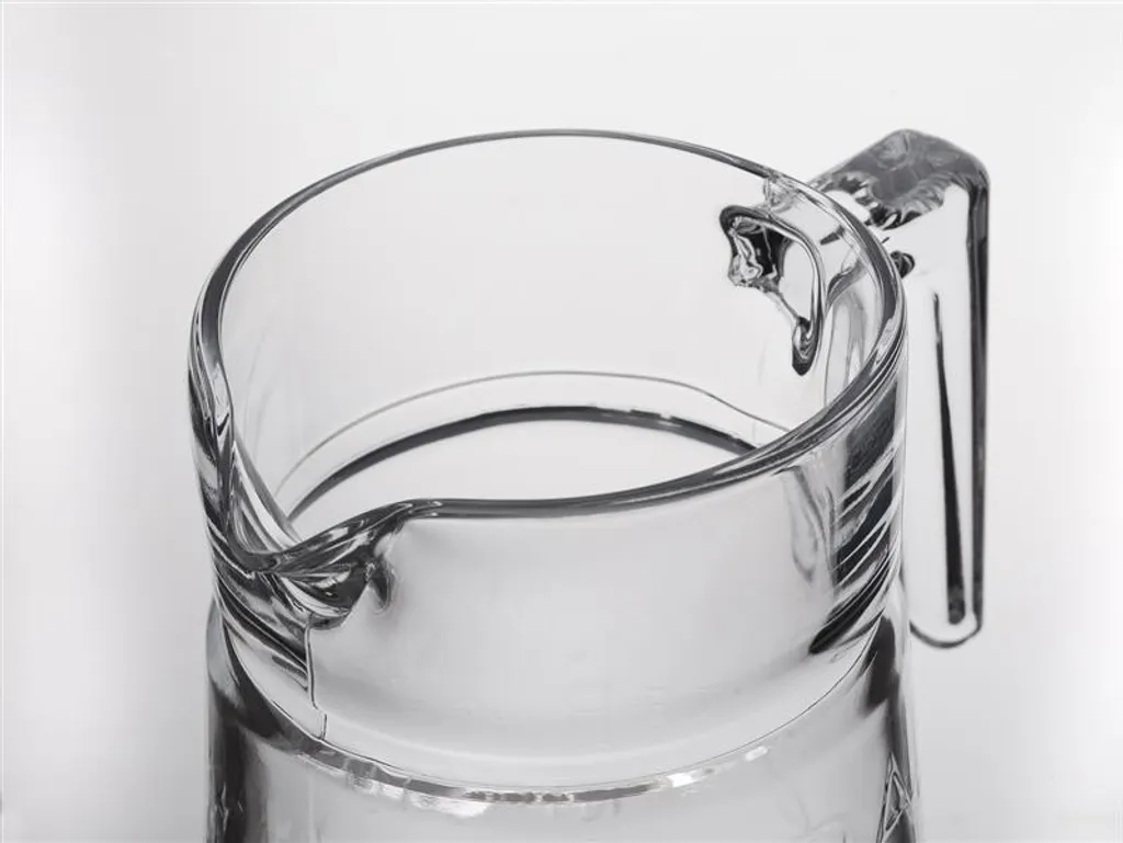 Pasabahce Glaskaraffe Krug Mit Deckel Saftkrug Wasserkrug 2L Kanne Wasser Saft City Pop – Bild 6