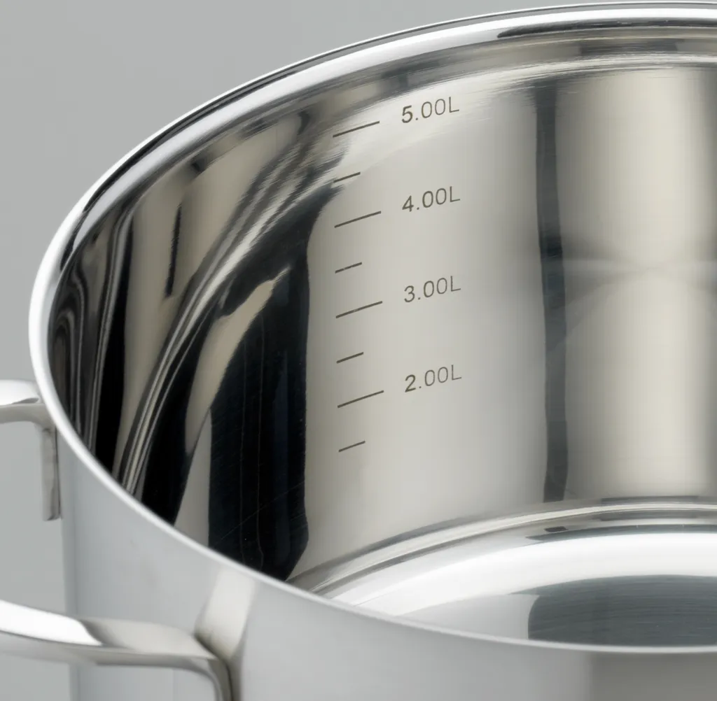 GSW Brat- Und Servierpfanne Elegance 28cm Mit Wabenboden, Edelstahl Rostfrei 18/8, Glas, Brat- Und Servierpfanne Mit Glasdeckel ø Ca. 28 X H 9,9cm – Bild 3