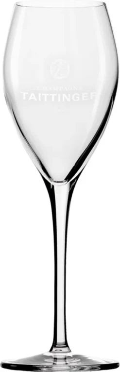 Taittinger Champagnerglas 0,1l Eichstrich