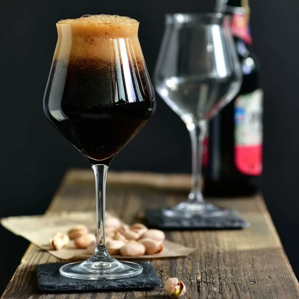 KROSNO Avant-Garde Bier-Tulpen Bier-Gläser, 6er-Set, 420 Ml – Bild 4