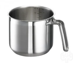 Schulte-Ufer Mini-Milchtopf Little Lilly, Milch Topf, Edelstahl 18/10, Ø 14 Cm, 1.9 L, 64038-14