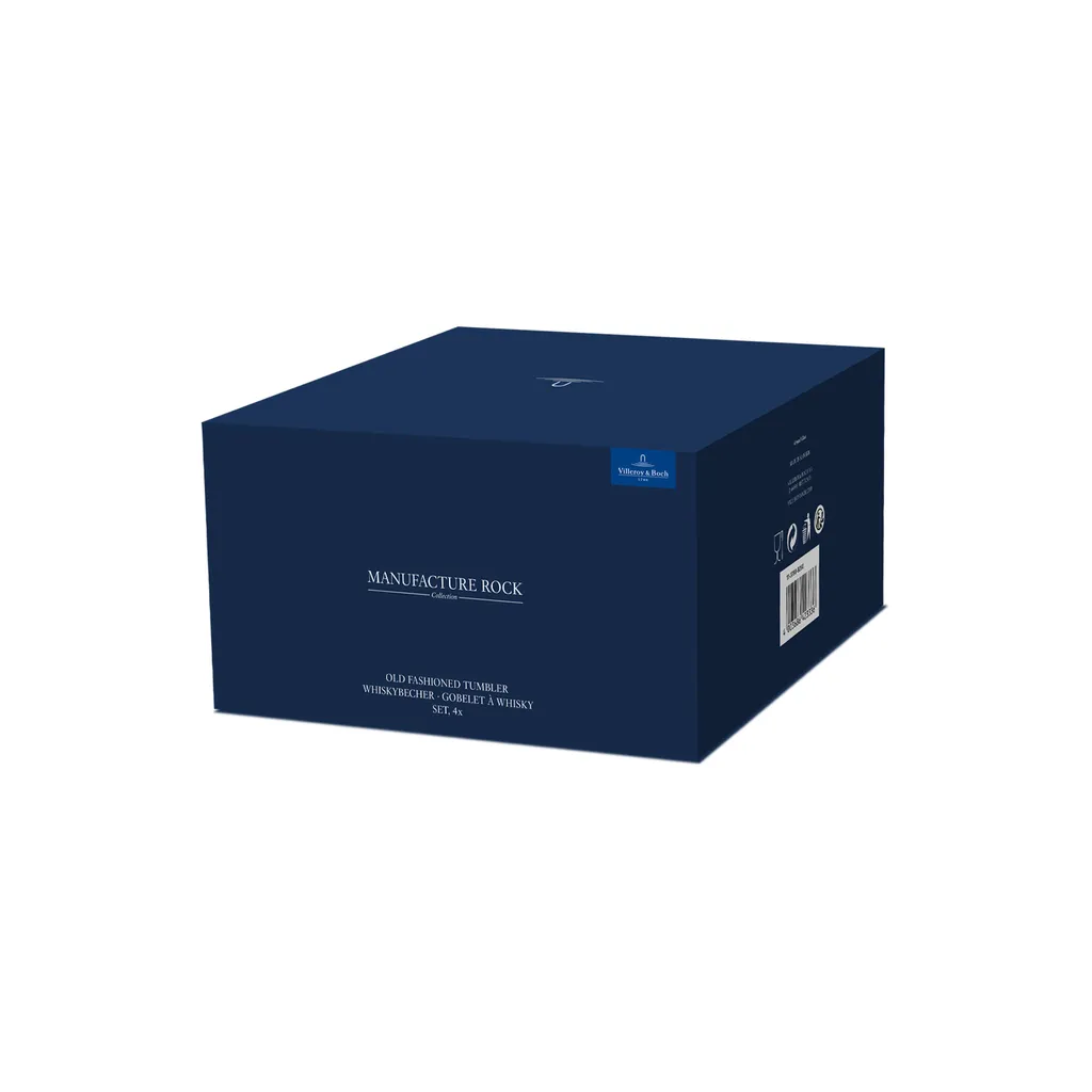 Villeroy & Boch Manufacture Rock Whiskybecher Glas Set 4-tlg. 250 Ml – Bild 6