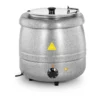 Suppentopf Elektrisch Suppenkessel Edelstahl Stahl Silbern Partytopf 10 L 400 W
