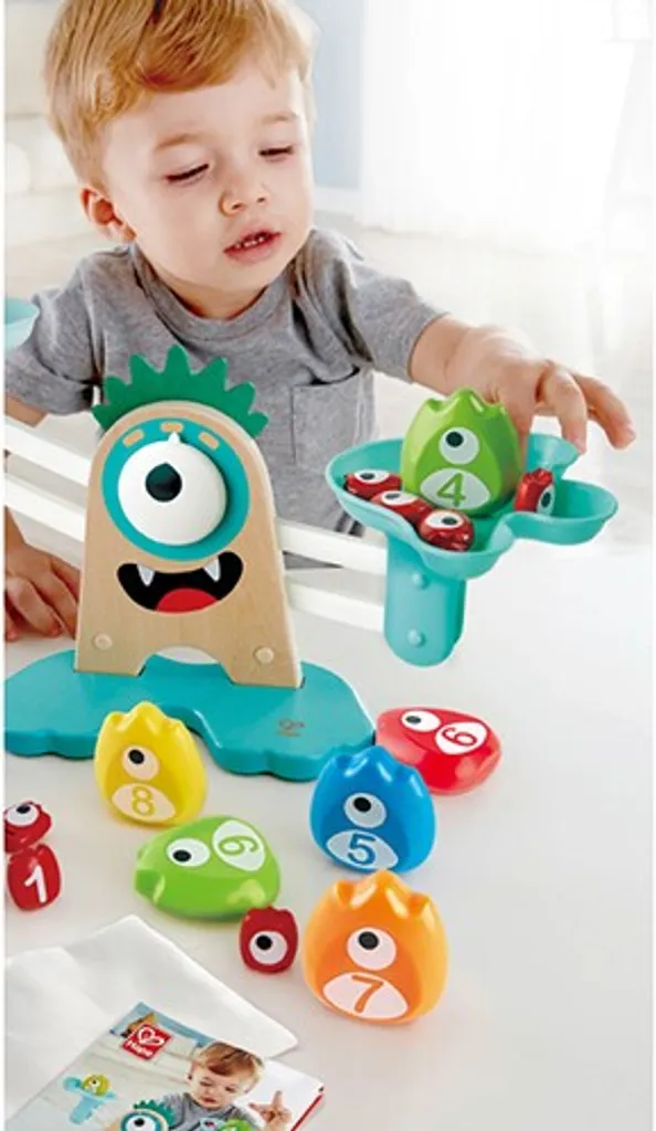 HAPE Baby Monster-Waage Aufbewahrungsdosen Geschirr Plahap1222 – Bild 12