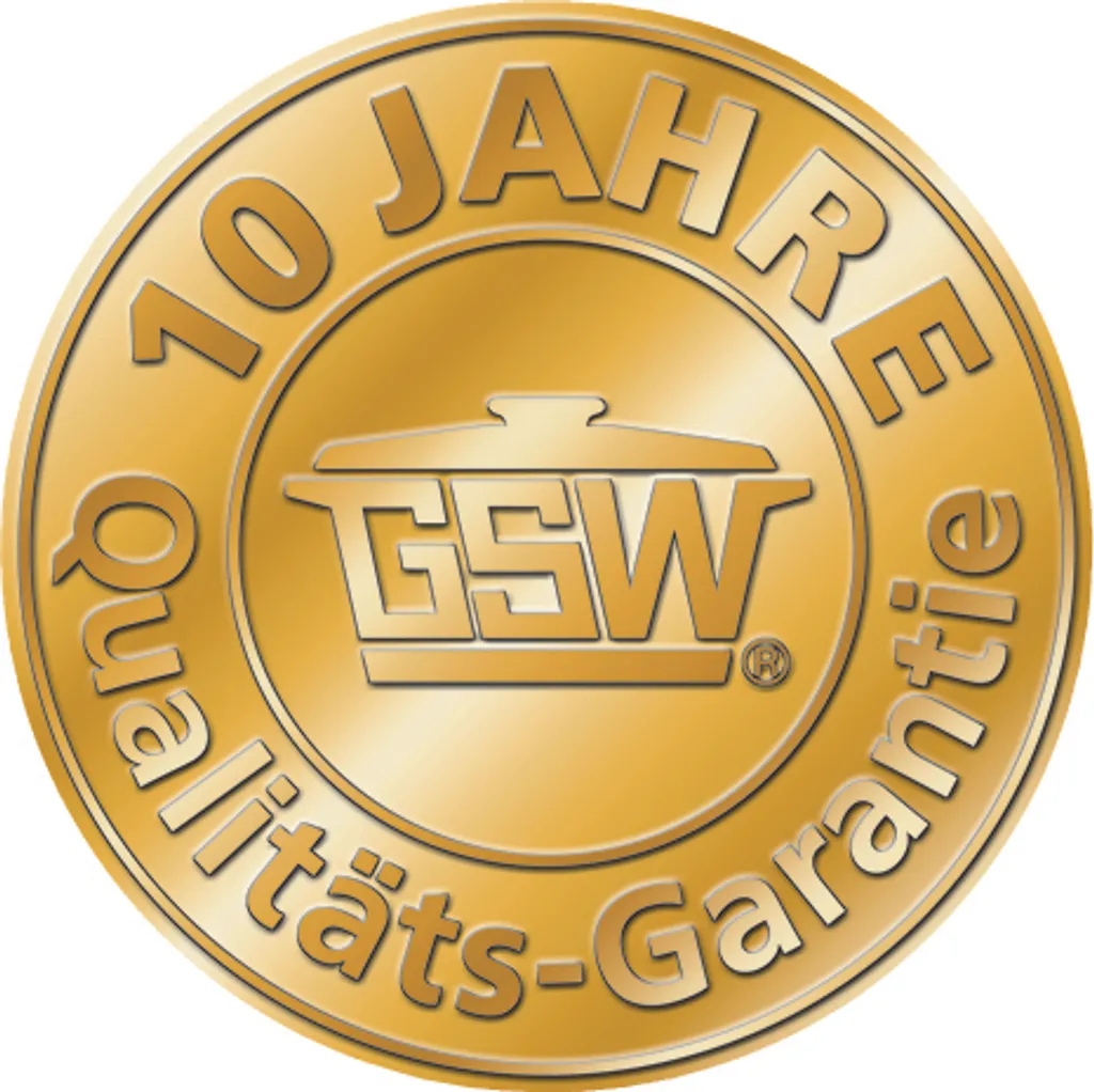 GSW Kochtopf-Set Alara 14 Tlg., Edelstahl Rostfrei 18/8, Glas, Bratentopf Mit Glasdeckel ø Ca. 20 X H 11,0cm / Fleischtopf Mit Glasdeckel ø Ca. 16 X H 10,0cm / ø Ca. 20 X H 12,0cm / ø Ca. 24 X H 14,0cm / Bratpfanne Mit Glasdeckel ø Ca. 24 X H 6,0cm / Servierpfanne ø Ca. 28 X H 7,0cm / Stielkasserolle ø Ca. 16 X H 8,0cm / Milchtopf ø Ca. 14 X H 12,5cm / Dämpfeinsatz Ca. 20 X H 10,0cm – Bild 6