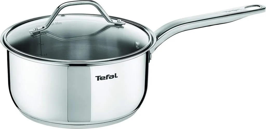 Tefal Intuition Topfset 7-teilig - Kochtöpfe 16 (1,3 L) + 20 (2,9 L) + 24 (4,9 L) Cm Mit Glasdecke, A702A8 – Bild 6