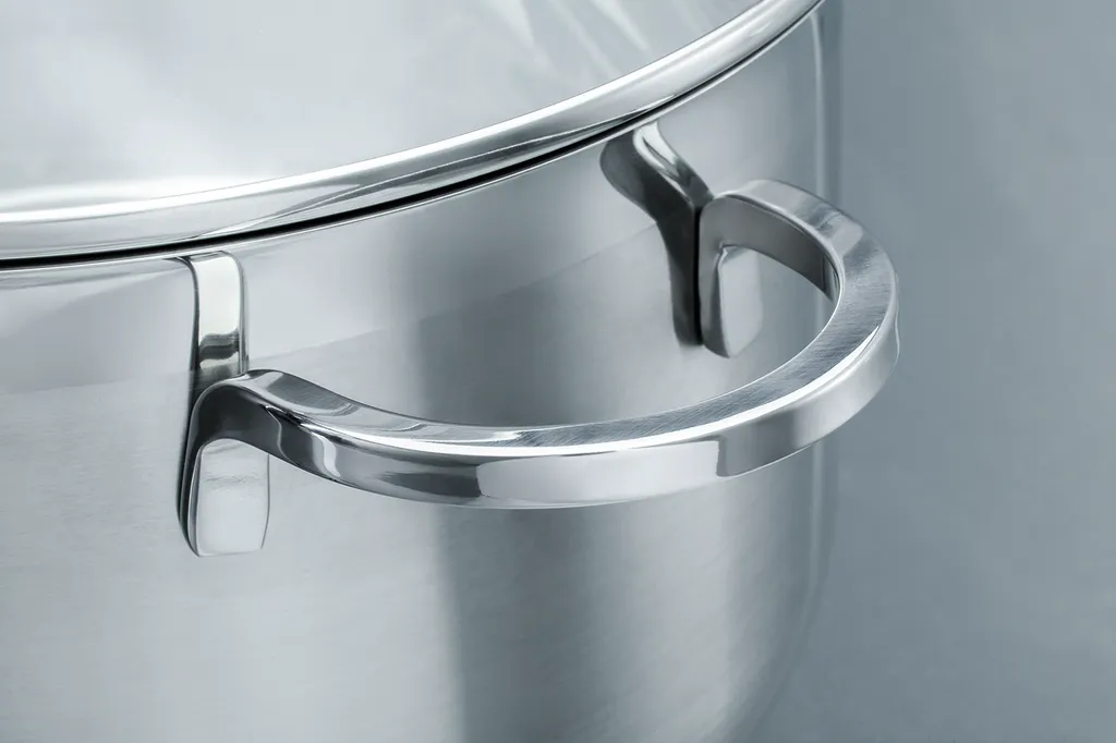 GSW Kochtopf-Set Alara 14 Tlg., Edelstahl Rostfrei 18/8, Glas, Bratentopf Mit Glasdeckel ø Ca. 20 X H 11,0cm / Fleischtopf Mit Glasdeckel ø Ca. 16 X H 10,0cm / ø Ca. 20 X H 12,0cm / ø Ca. 24 X H 14,0cm / Bratpfanne Mit Glasdeckel ø Ca. 24 X H 6,0cm / Servierpfanne ø Ca. 28 X H 7,0cm / Stielkasserolle ø Ca. 16 X H 8,0cm / Milchtopf ø Ca. 14 X H 12,5cm / Dämpfeinsatz Ca. 20 X H 10,0cm – Bild 3