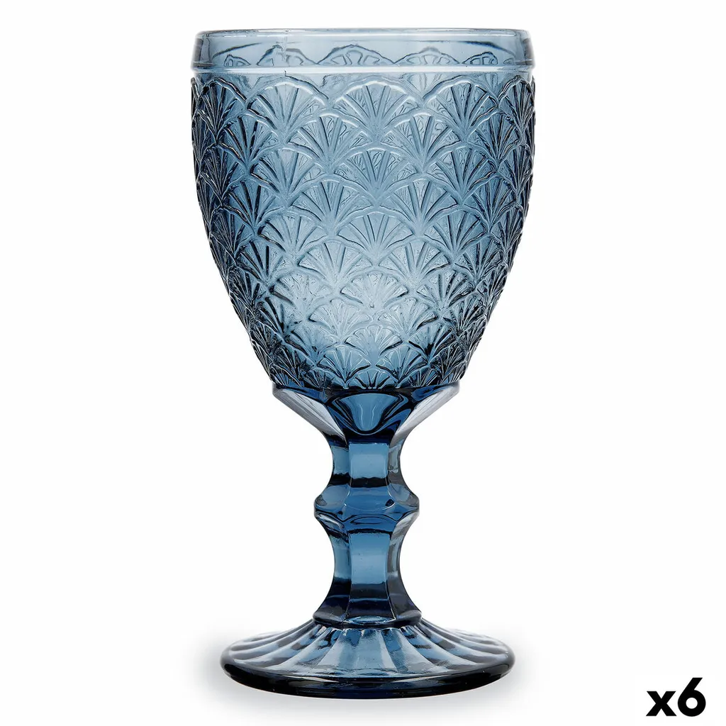Weinglas Bidasoa Blau 300 Ml Pack 6x