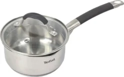 Tefal Premium Kasserolle Topf Kochtopf Mit Deckel Ø16 1,3L, Mit Abgießfunktion