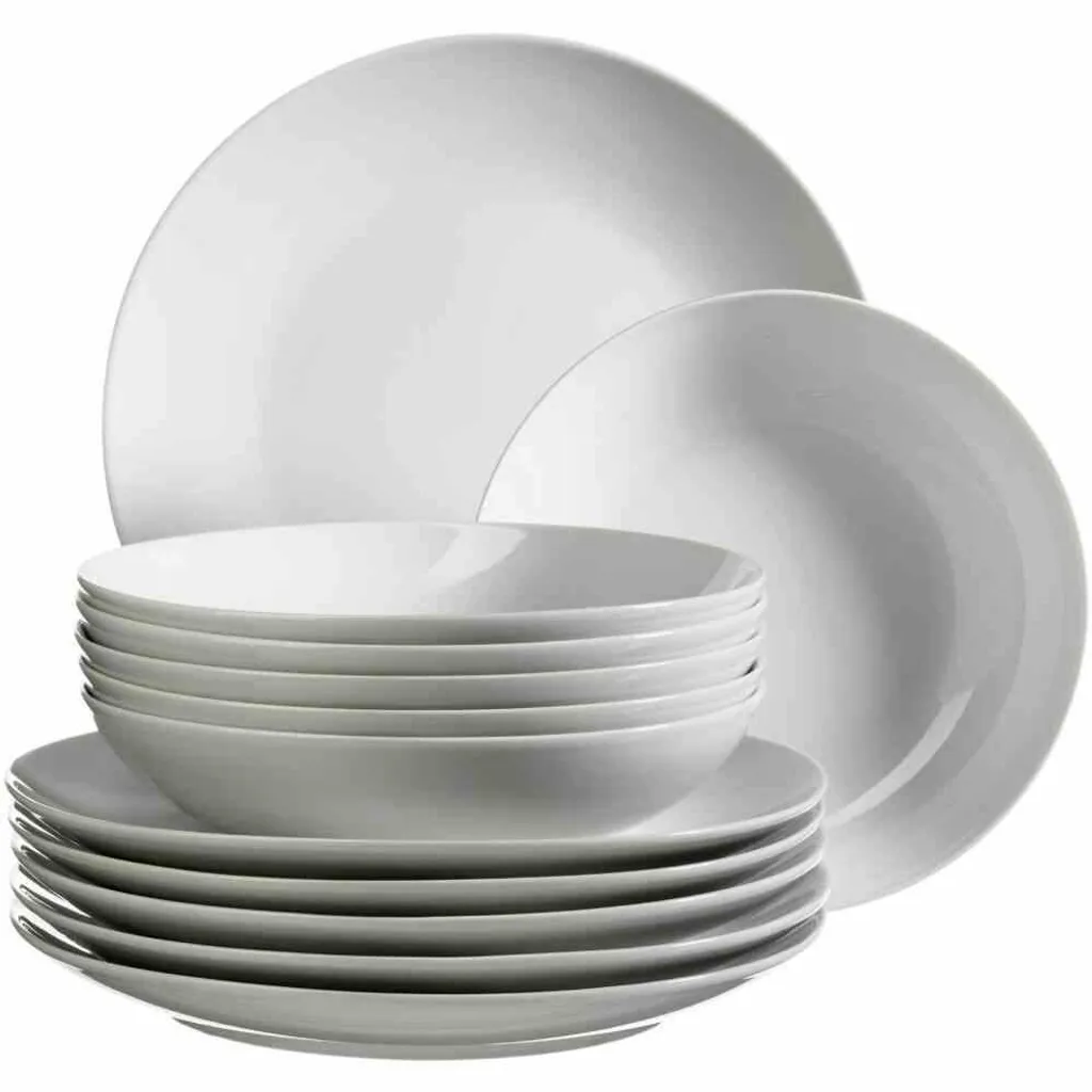 Mäser Tafelservice Barca Aus Porzellan, 12-teilig