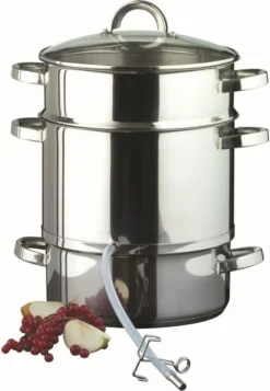 Axentia Entsafter Ø 25 Cm Mit Glasdeckel