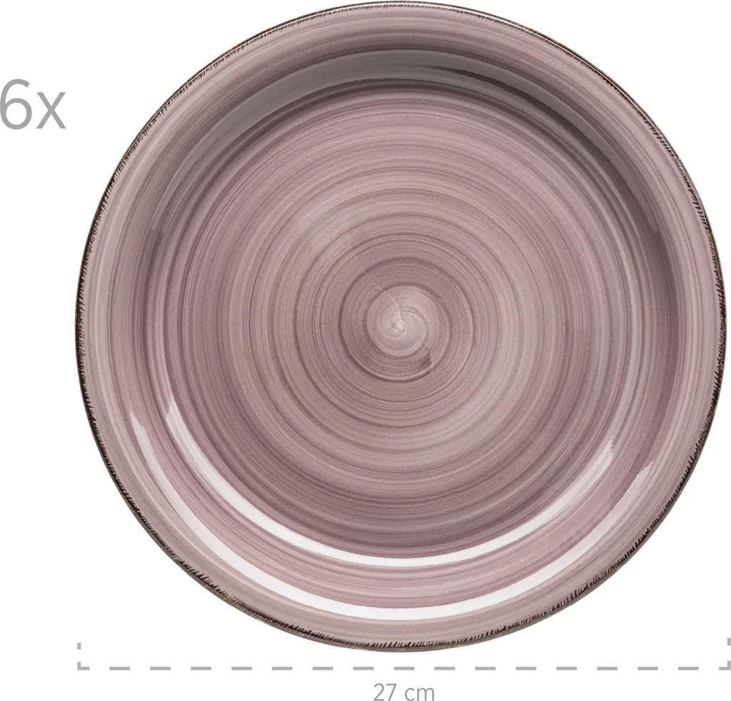 Mäser 931880 Kombiservice Lumaca Für 6 Personen, Steinzeug (1 Set, 30-teilig) – Bild 2