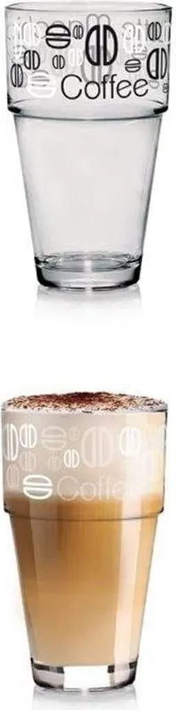 6er Set Latte Macchiato Glas – Bild 2