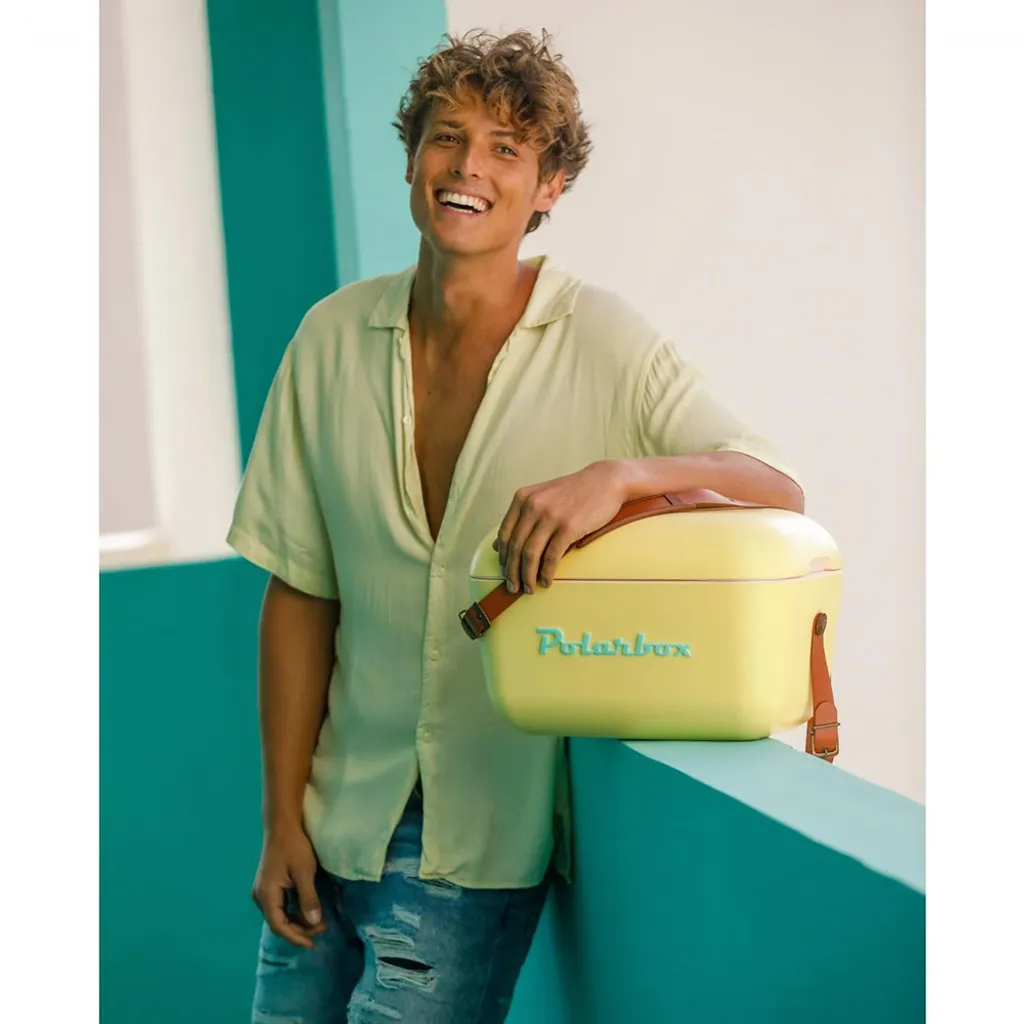 Polarbox Kuhlbox 20L Gelb / Türkis – Bild 7