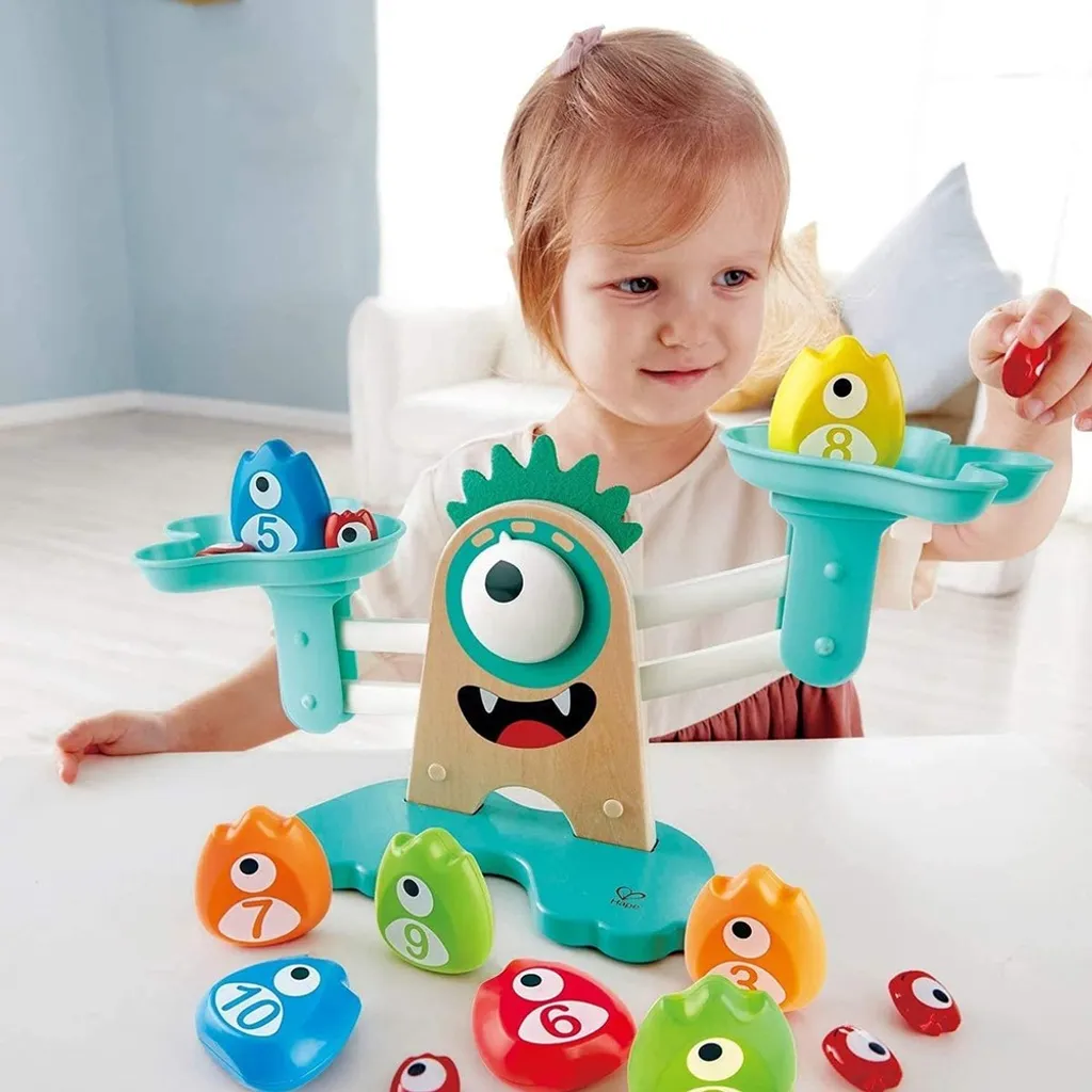 HAPE Baby Monster-Waage Aufbewahrungsdosen Geschirr Plahap1222 – Bild 10