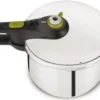TEFAL NEO Schnellkochtopf P2534441 8 L, Hochwertiger Edelstahl 18/10, Edelstahl, Deckel Inklusive